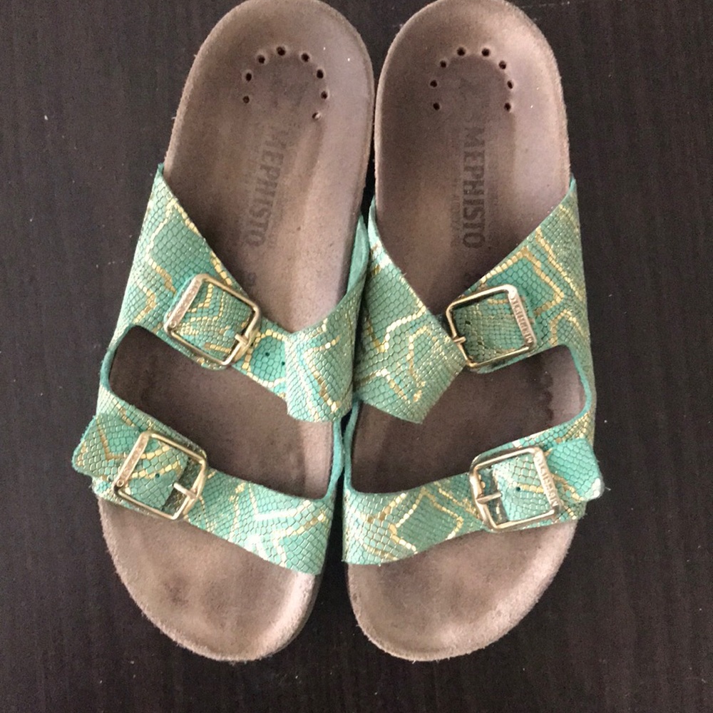 Mephisto Corkbed Sandals